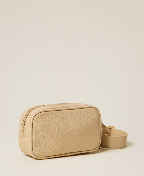 Mini borsa con logo e cinturino