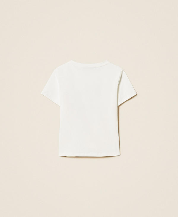 Regular fit T-shirt with embroidery