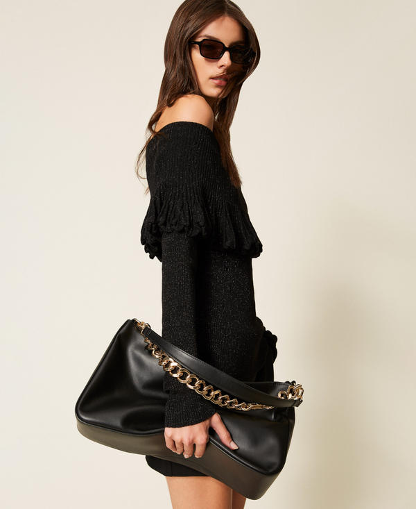 Sac &laquo;&nbsp;Liliane&nbsp;&raquo; moyen en cuir