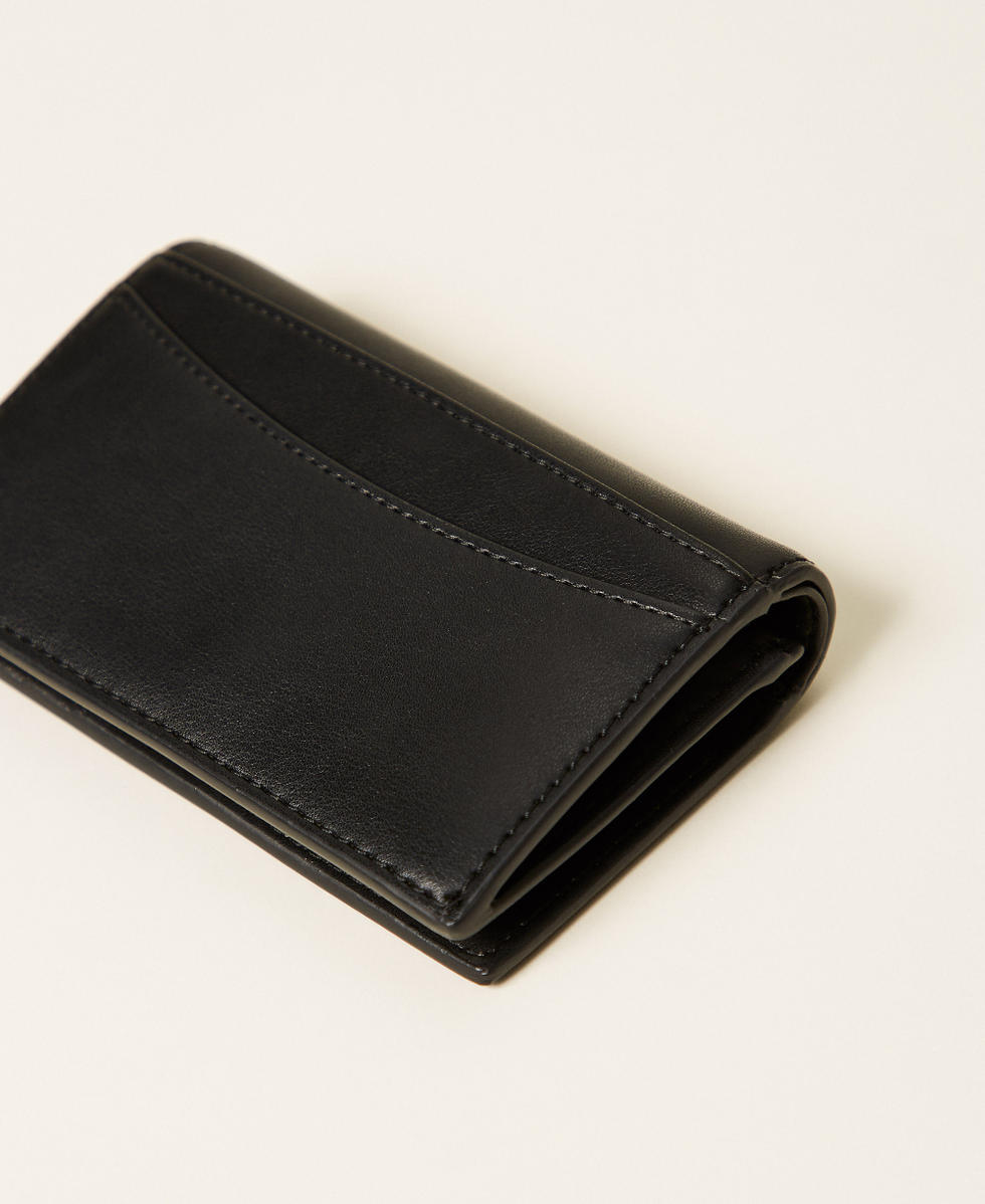 Medium wallet with logo Black Woman 252TL8013_00006_02