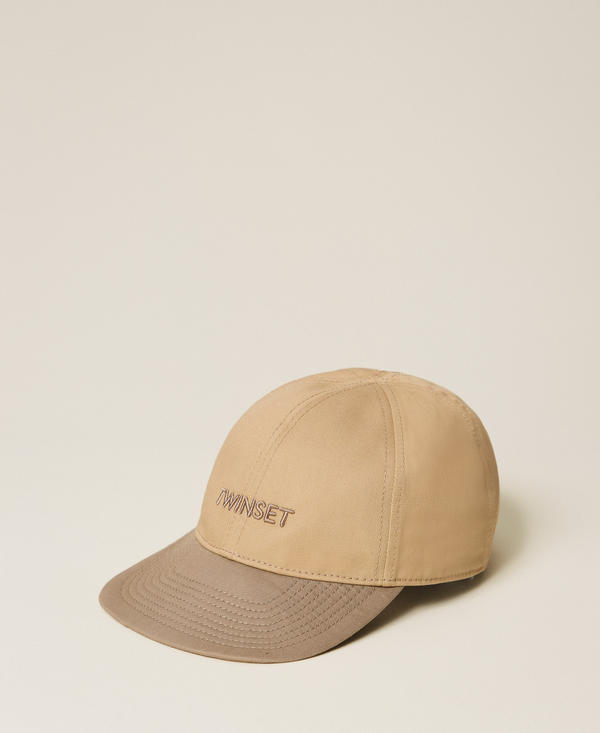 Gabardine baseball cap