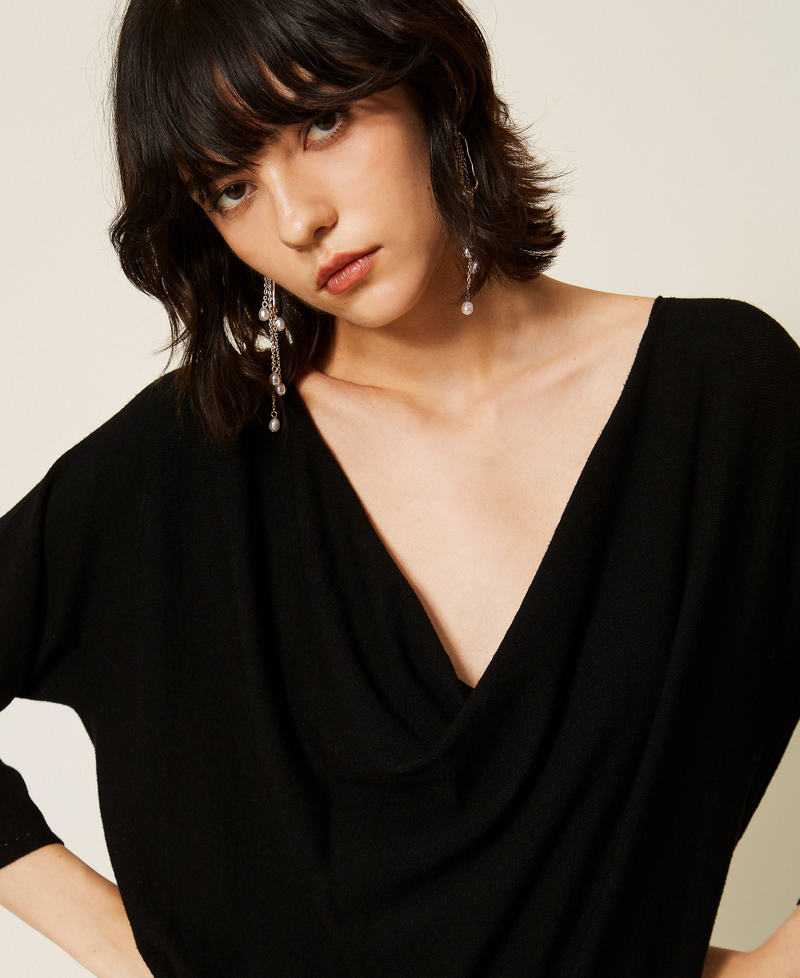 Dual-use maxi jumper Black Woman 262TP3Q11_00006_04