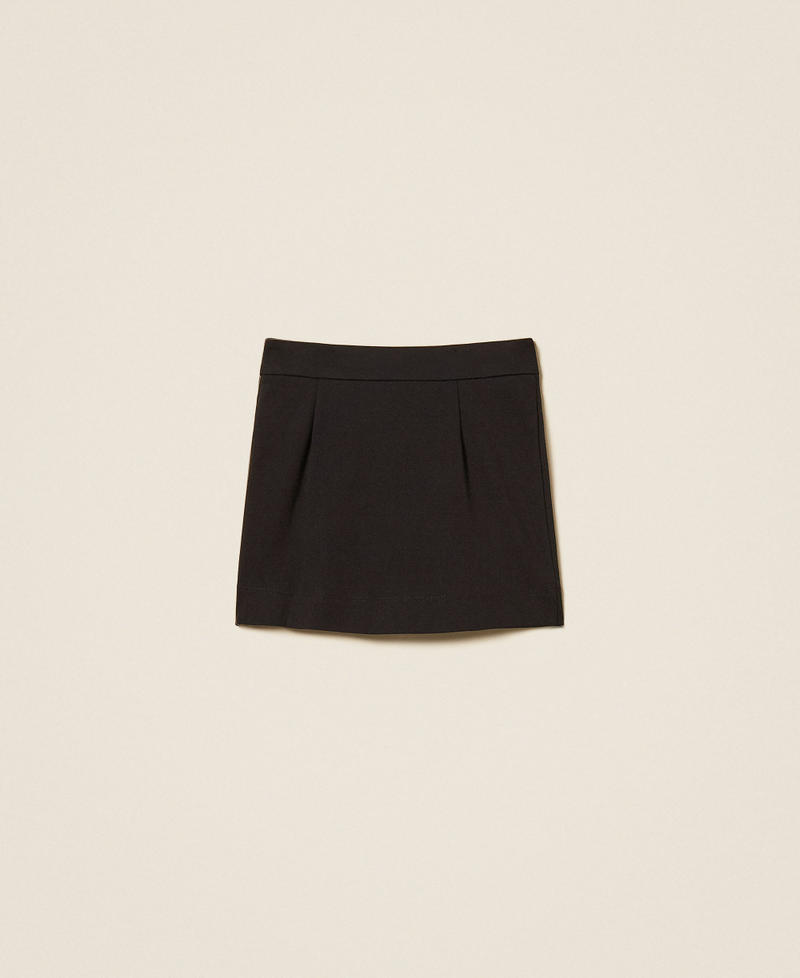 Short skirt with bow Black Girl 262GJ2082_00006_S1