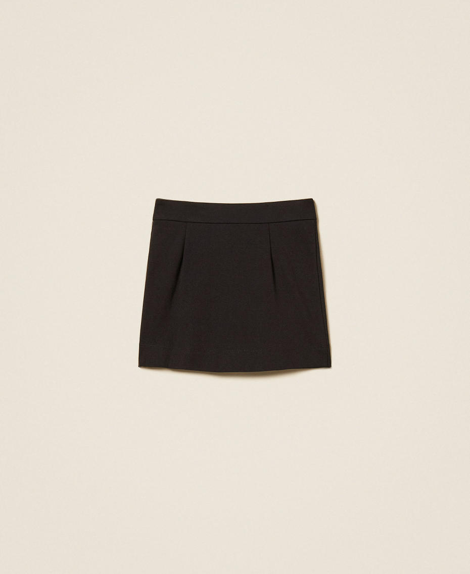 Short skirt with bow Black Girl 262GJ2082_00006_S1