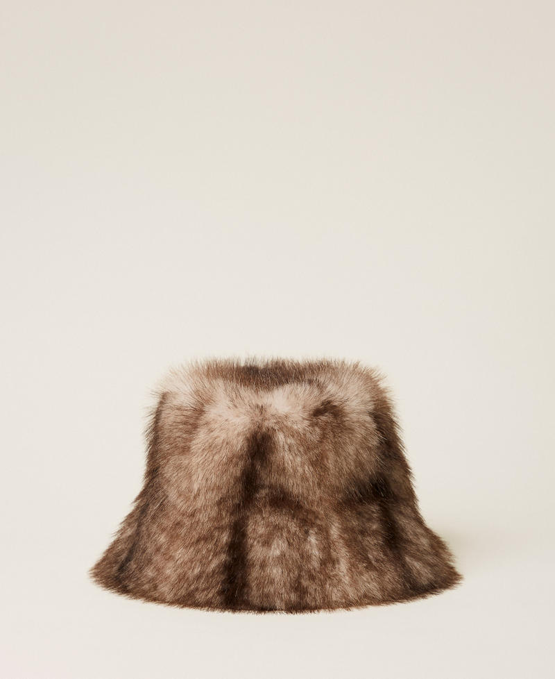 Faux fur bucket hat Animal Shade Casha/Brown Woman 262TA4690_13812_01