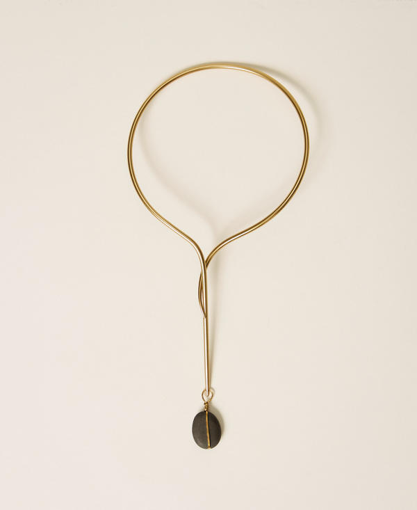 Choker necklaces with stone