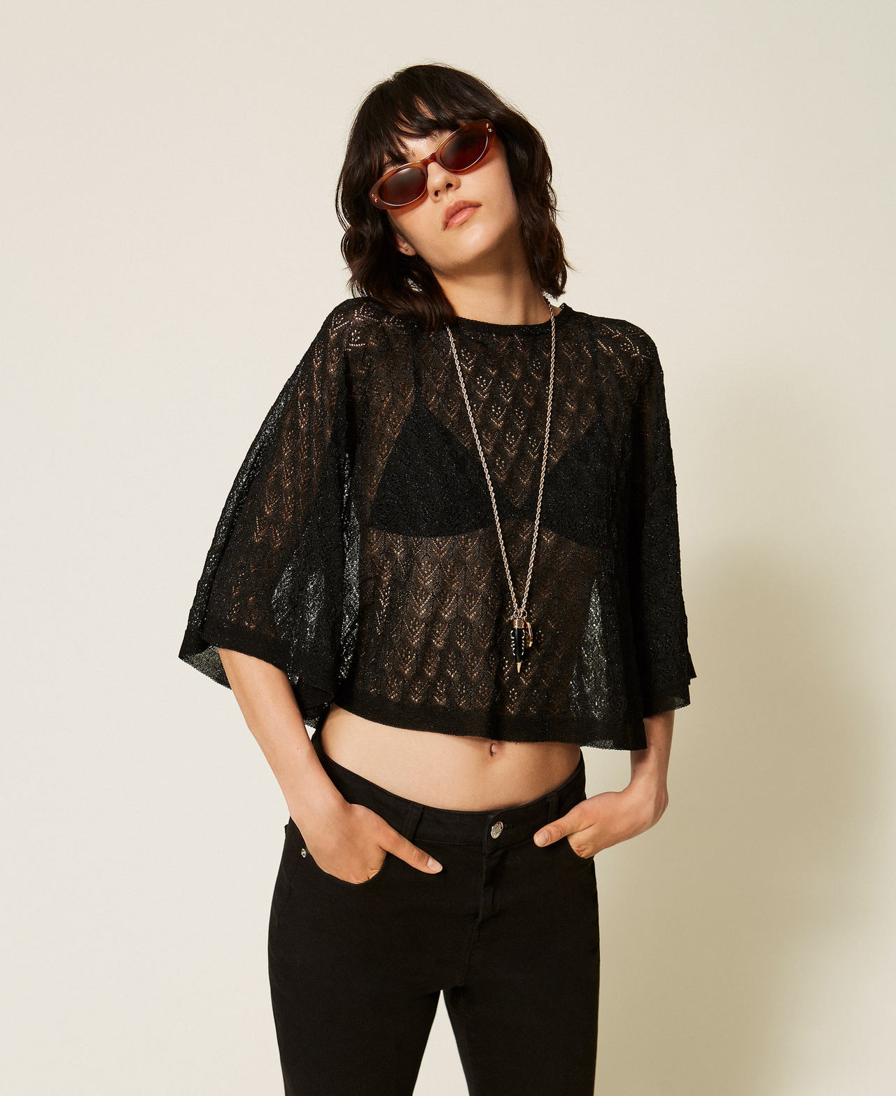 Dual-use cropped jumper