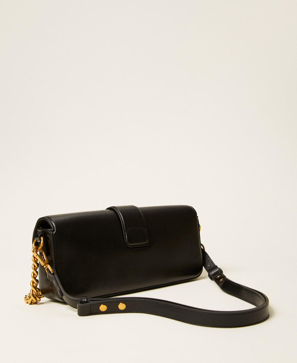 Borsa a tracolla &lsquo;Amie&rsquo; in pelle Nero Donna 252TD836A_00006_03