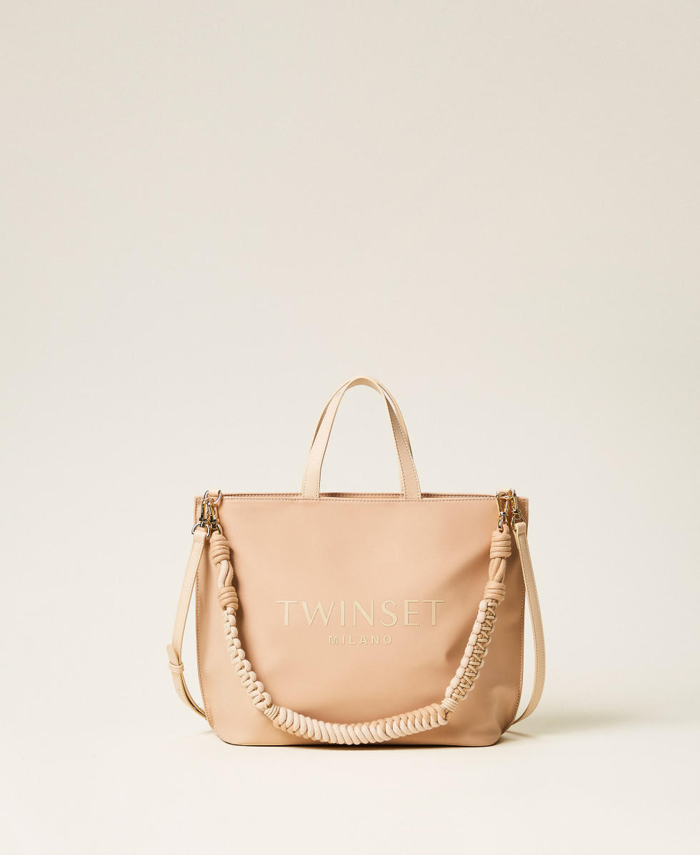 Cabas avec logo Beige &laquo;&nbsp;Delicate Sand&nbsp;&raquo; Femme 261TB7520_13161_01