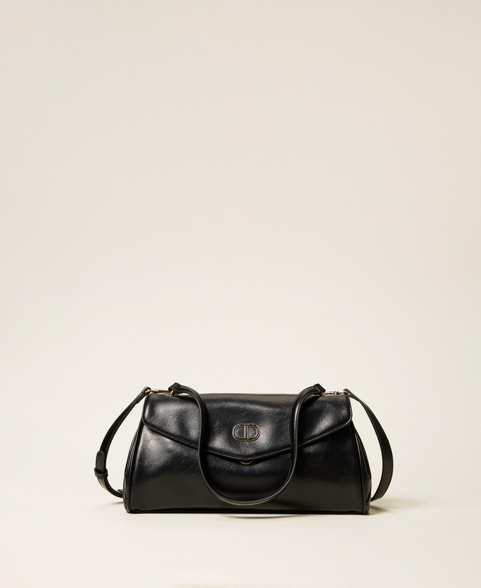 Top handle bag with Oval T Black Woman 252TD8052_00006_01