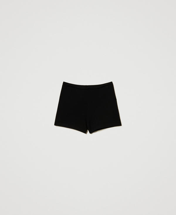 Shorts fitted in maglia