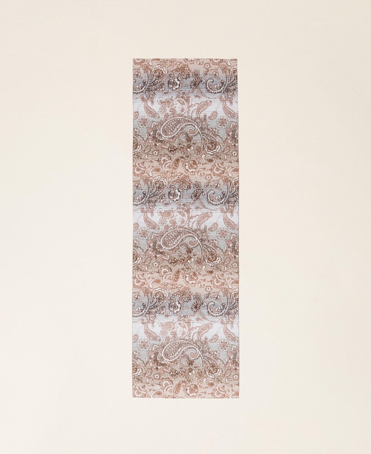 Jacquardstola mit Paisleydessin Jacquard Paisley Natural Beige Frau 252TA4400_12654_05