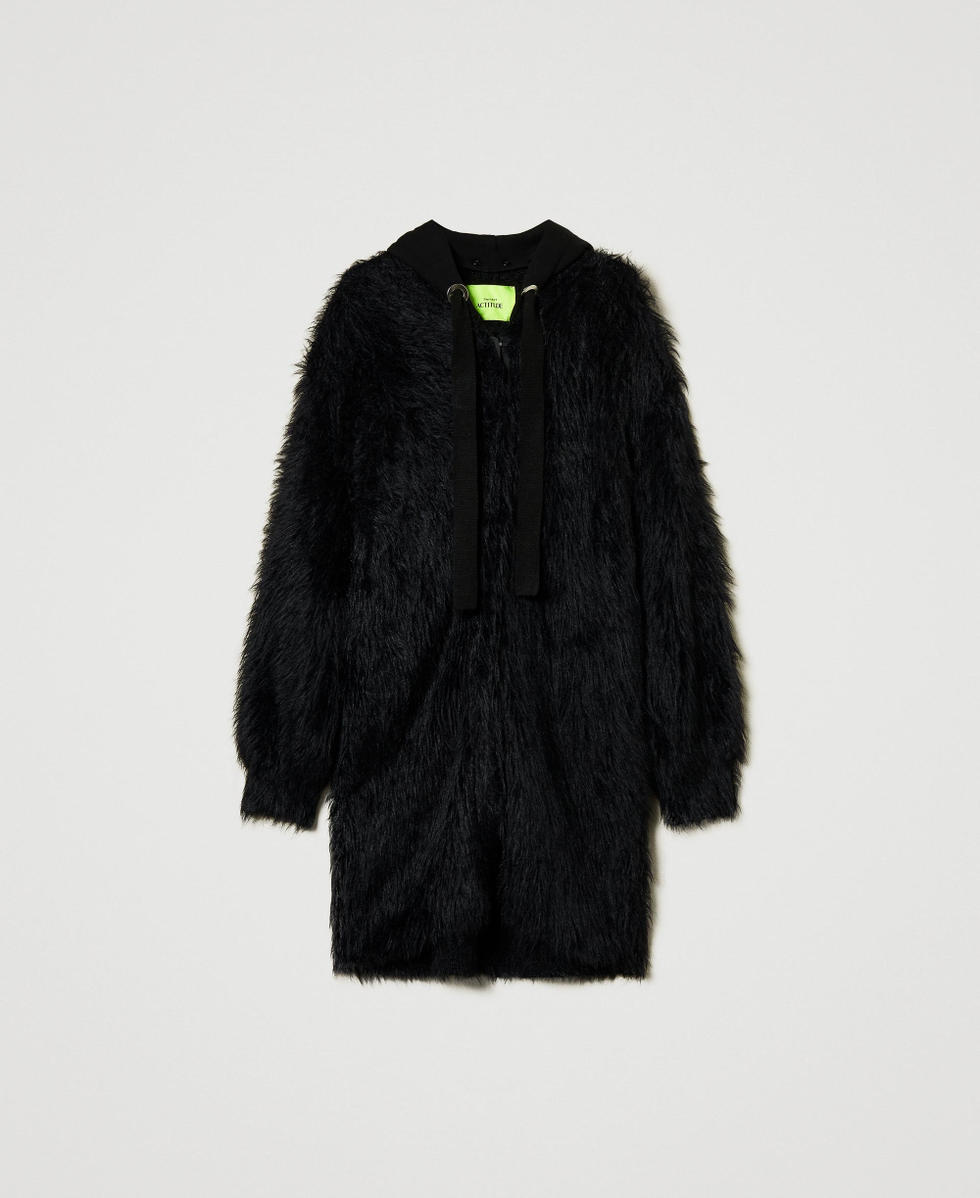 boucle half coat | OHOTORO