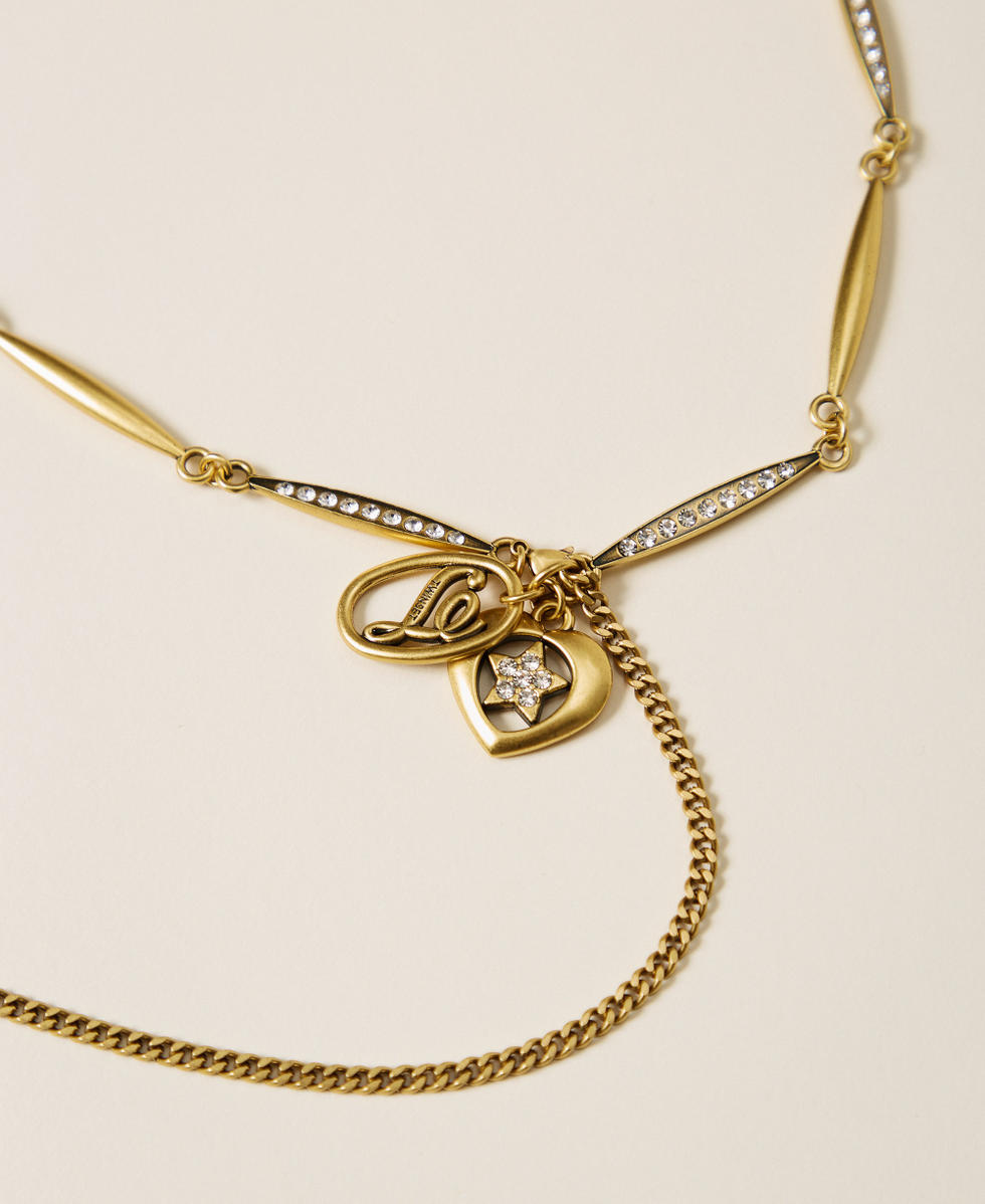 Cintura gioiello con nappa pendente Natural Old Gold Donna 262TO5680_13015_02