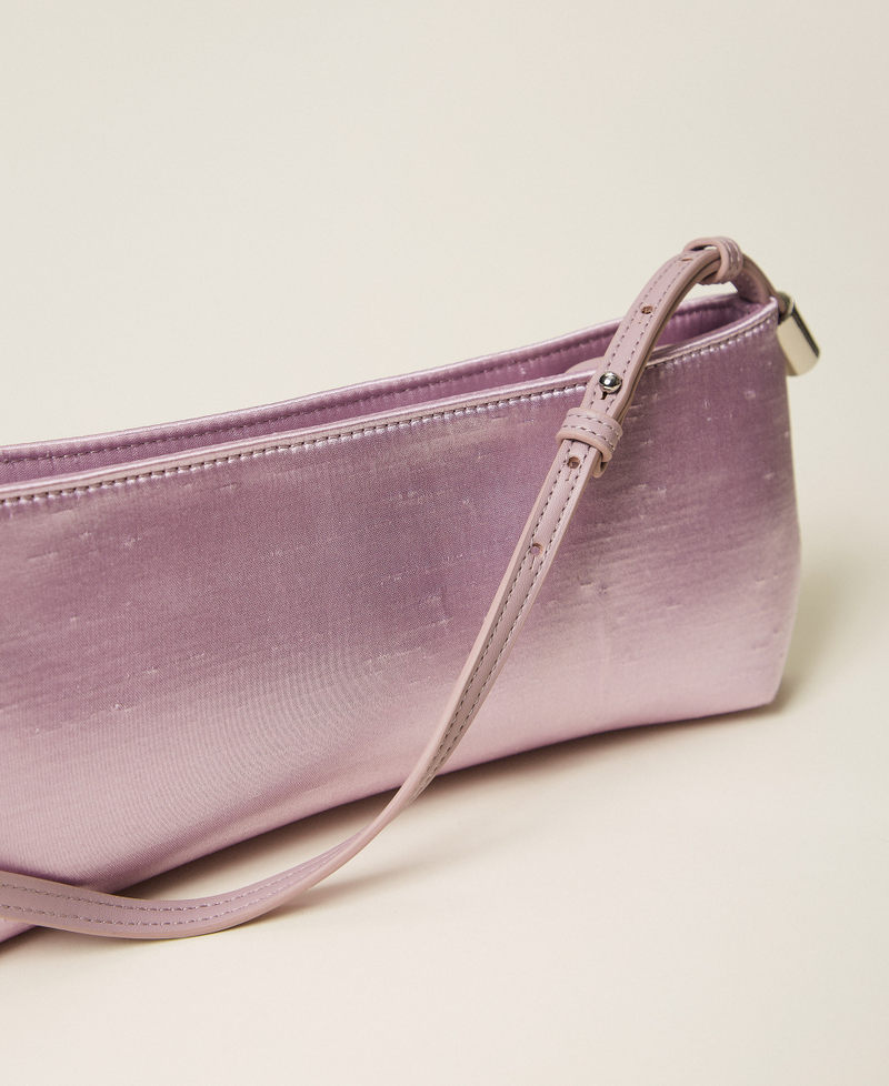 Shantung shoulder bag Fair Orchid Purple Woman 252AA7010_12560_03