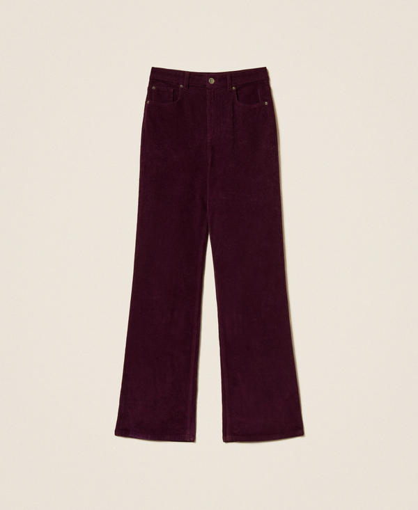 Five-pocket corduroy trousers