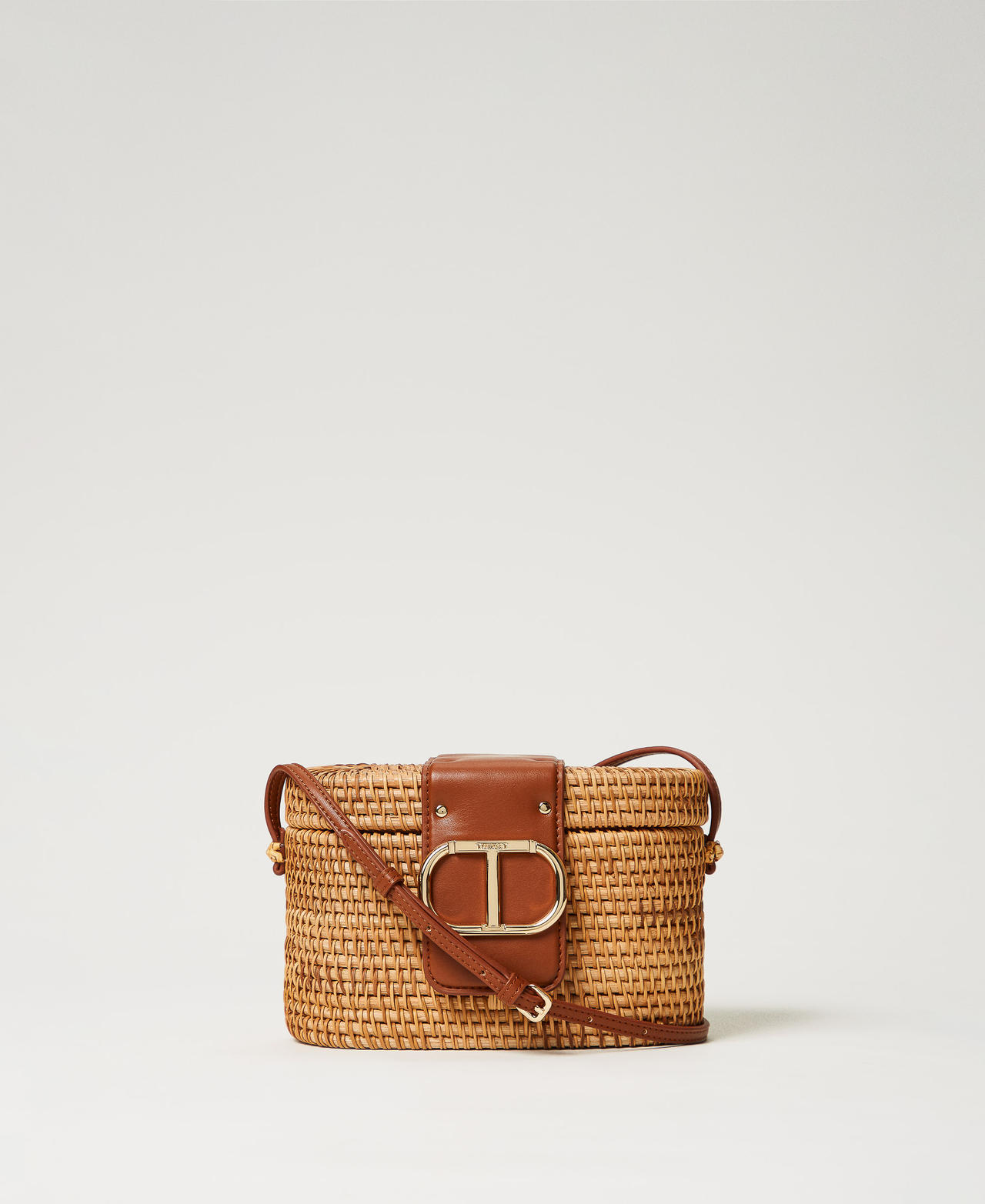Borsa a tracolla &lsquo;Le Panier&rsquo; in vimini Paglia Donna 251TD8150_00193_01